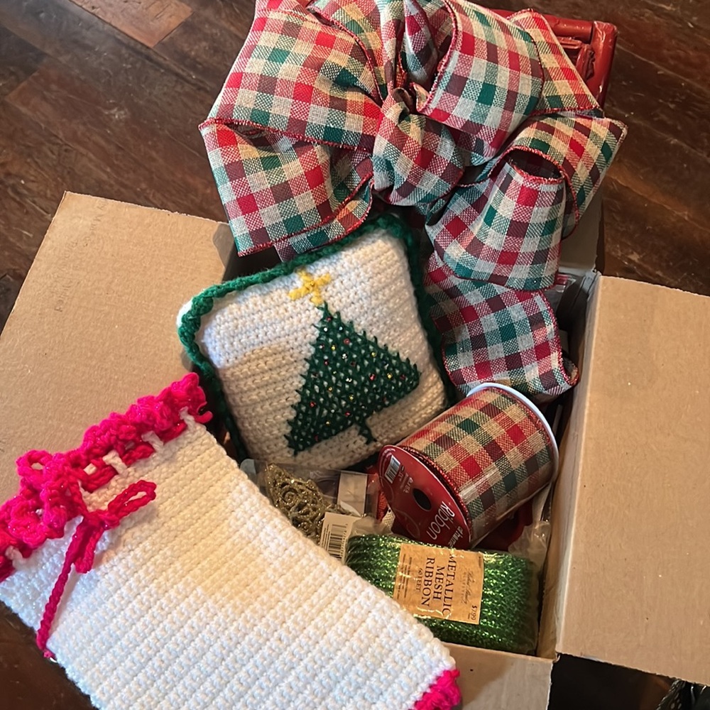 Not So Mystery Box Christmas items